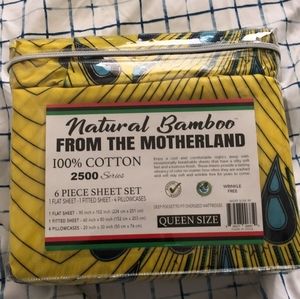 Natural bambo queen bedsheets